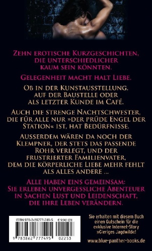 Buchcover und Innenansicht für das Buch: Die Pure Lust in dir | 10 Erotische Geschichten