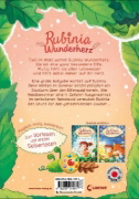 Buchcover und Innenansicht für das Buch: Rubinia Wunderherz, die mutige Waldelfe (Band 5) - Der geheimnisvolle Eiszauber