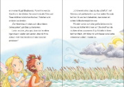 Buchcover und Innenansicht für das Buch: Rubinia Wunderherz, die mutige Waldelfe (Band 5) - Der geheimnisvolle Eiszauber