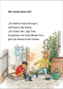 Buchcover und Innenansicht für das Buch: Leselöwen 2. Klasse - Ein Fall für die Tierretter