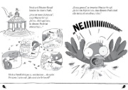 Buchcover und Innenansicht für das Buch: Real Pigeons Fight Crime
