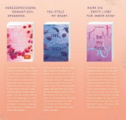 Buchcover und Innenansicht für das Buch: Doppelgänger-Agentur, Band 1: Double Crush (Humorvolle New-Adult-Romance für alle Fans von Kiss Me Once)