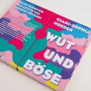 Buchcover und Innenansicht für das Buch: Wut und Böse