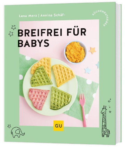 Buchcover und Innenansicht für das Buch: Breifrei für Babys