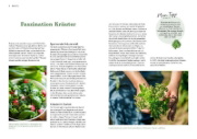 Buchcover und Innenansicht für das Buch: Kräutergarten