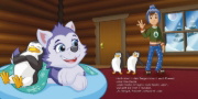 Buchcover und Innenansicht für das Buch: Snuggle Up, Pups