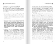 Buchcover und Innenansicht für das Buch: Heilen mit Symbolen. Die 64 wichtigsten Heilzeichen