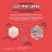Buchcover und Innenansicht für das Buch: Mini-Sticker-Szenen - Cozy Mini-Japan