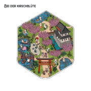 Buchcover und Innenansicht für das Buch: Mini-Sticker-Szenen - Cozy Mini-Japan