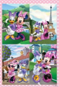 Buchcover und Innenansicht für das Buch: Disney Minnie: Mein großer Sticker- und Malspaß