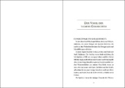 Buchcover und Innenansicht für das Buch: Hidden Creatures (Band 2) - Der Vogel der tausend Geschichten
