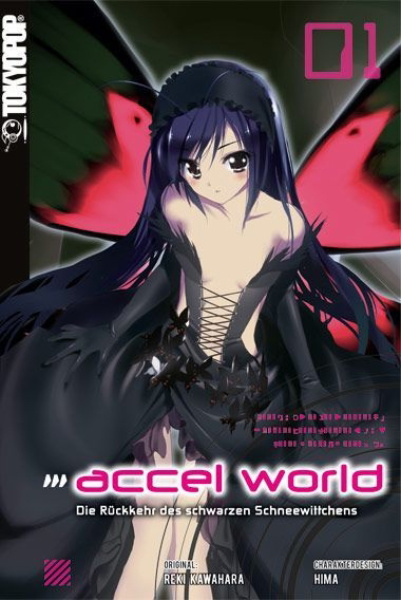 Buchcover und Innenansicht für das Buch: Accel World - Novel 01