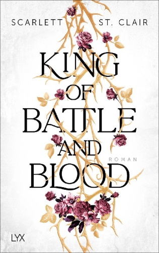 Buchcover und Innenansicht für das Buch: King of Battle and Blood