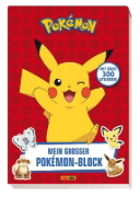 Buchcover und Innenansicht für das Buch: Pokémon: Mein großer Pokémon-Block