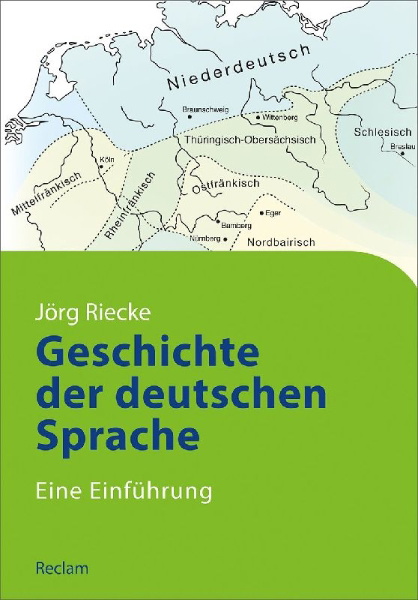 Buchcover und Innenansicht für das Buch: Geschichte der deutschen Sprache