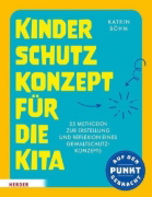 Buchcover und Innenansicht für das Buch: Kinderschutzkonzept für die Kita und die Kindertagespflege