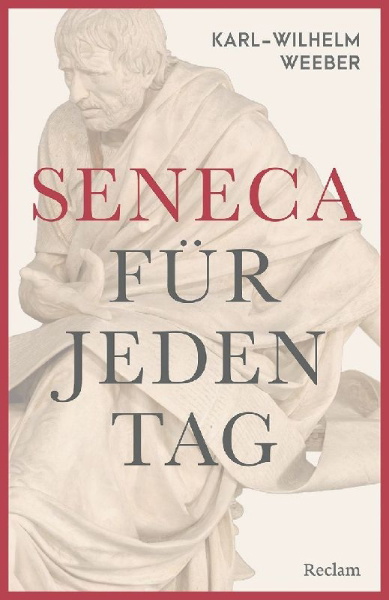 Buchcover und Innenansicht für das Buch: Seneca für jeden Tag