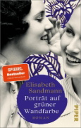 Buchcover und Innenansicht für das Buch: Porträt auf grüner Wandfarbe
