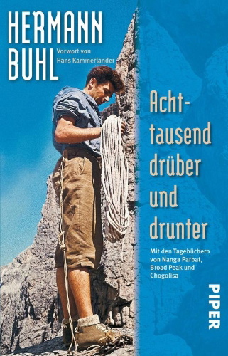 Buchcover und Innenansicht für das Buch: Achttausend drüber und drunter