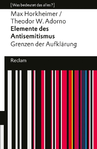 Buchcover und Innenansicht für das Buch: Elemente des Antisemitismus. Grenzen der Aufklärung