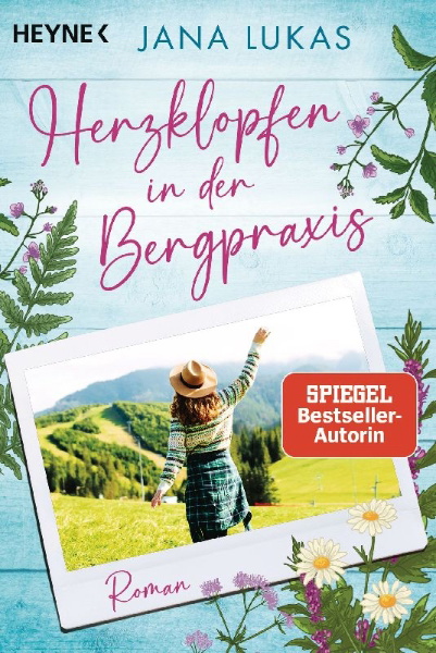 Buchcover und Innenansicht für das Buch: Herzklopfen in der Bergpraxis