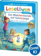 Buchcover und Innenansicht für das Buch: Leselöwen 2. Klasse - Die Mädchenbande auf Geisterjagd