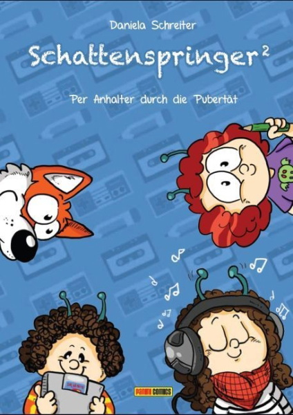 Buchcover und Innenansicht für das Buch: Schattenspringer