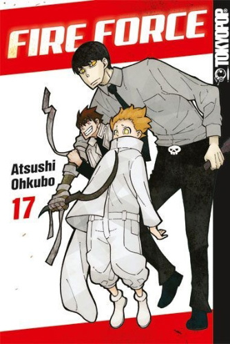 Buchcover und Innenansicht für das Buch: Fire Force 17