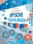 Buchcover und Innenansicht für das Buch: Mein Stickerbuch: Optische Täuschungen