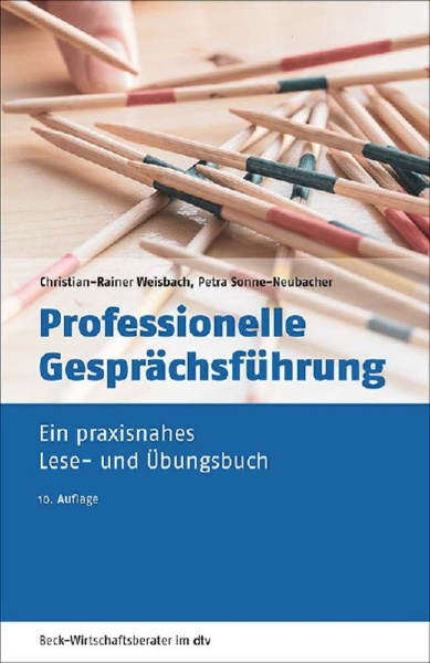 Buchcover und Innenansicht für das Buch: Professionelle Gesprächsführung