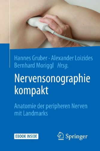 Buchcover und Innenansicht für das Buch: Nervensonographie kompakt