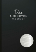 Buchcover und Innenansicht für das Buch: Das 6-Minuten-Tagebuch (schwarz)