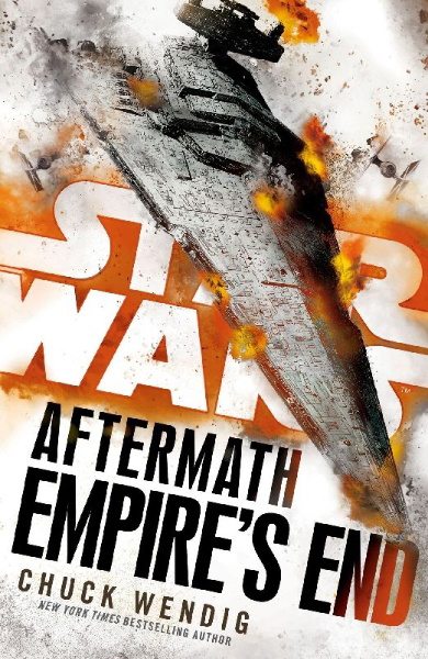 Buchcover und Innenansicht für das Buch: Star Wars: Aftermath: Empire's End