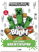Buchcover und Innenansicht für das Buch: Minecraft: Der große Kreativspaß