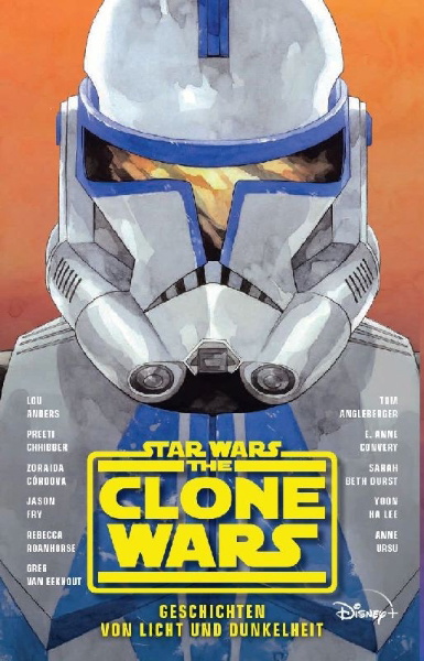 Buchcover und Innenansicht für das Buch: Star Wars: The Clone Wars - Stories of Light and Dark