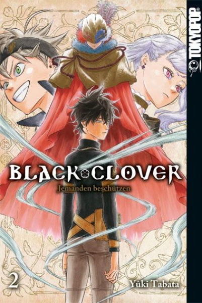 Buchcover und Innenansicht für das Buch: Black Clover 02