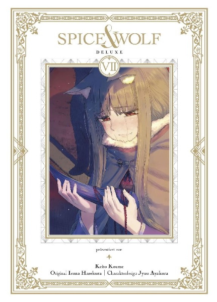 Buchcover und Innenansicht für das Buch: Spice & Wolf Deluxe 07