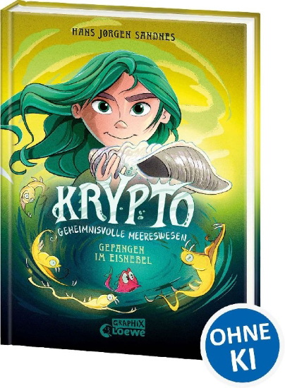 Buchcover und Innenansicht für das Buch: Sandnes, H: Krypto - Geheimnisvolle Meereswesen (Band 4) - G