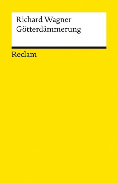 Buchcover und Innenansicht für das Buch: Der Ring des Nibelungen. Dritter Tag: Götterdämmerung