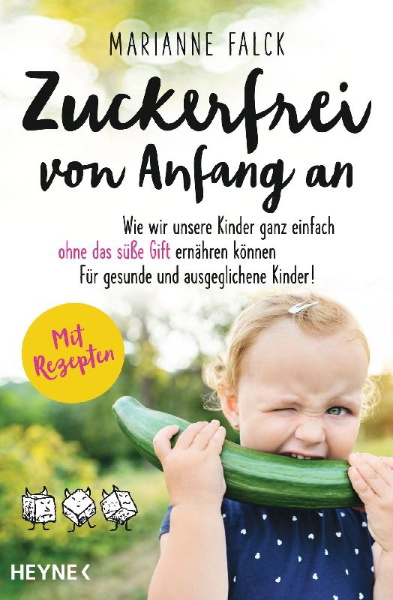 Buchcover und Innenansicht für das Buch: Zuckerfrei von Anfang an