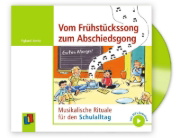 Buchcover und Innenansicht für das Buch: Vom Frühstückssong zum Abschiedsgong