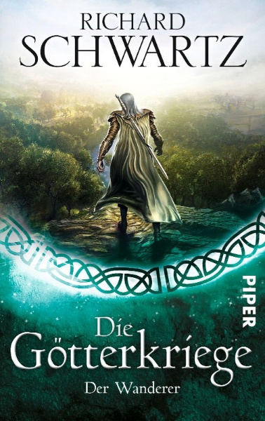 Buchcover und Innenansicht für das Buch: Die Götterkriege 07. Der Wanderer