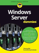 Buchcover und Innenansicht für das Buch: Windows Server für Dummies
