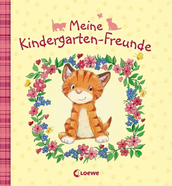 Buchcover und Innenansicht für das Buch: Meine Kindergarten-Freunde (Kätzchen)