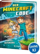 Buchcover und Innenansicht für das Buch: Minecraft Échappe-Toi! - En Mode Survie