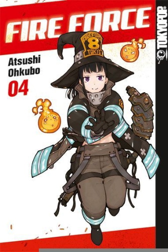 Buchcover und Innenansicht für das Buch: Fire Force 04