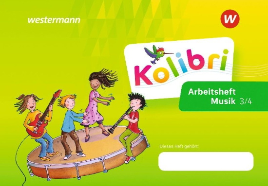 Buchcover und Innenansicht für das Buch: Kolibri 3 / 4. Arbeitsheft. Allgemeine Ausgabe