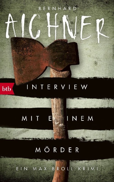 Buchcover und Innenansicht für das Buch: Interview mit einem Mörder