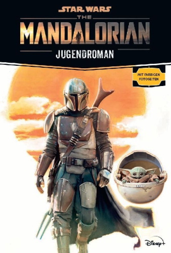 Buchcover und Innenansicht für das Buch: Star Wars: The Mandalorian Junior Novel