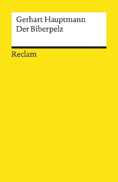 Buchcover und Innenansicht für das Buch: Der Biberpelz